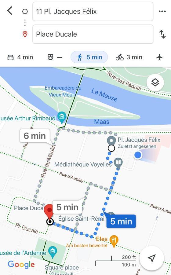 Charleville-MézièresTriplex Plein Coeur Du Centre Historiqueアパートメント エクステリア 写真